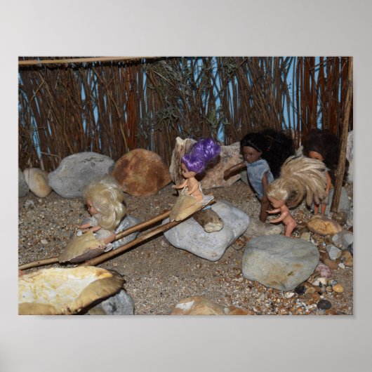 Poster Des enfants qui jouent. (Devant)