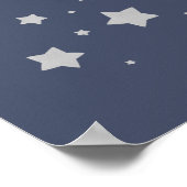 Poster des étoiles à la crèche de nuit (Coin)