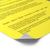 Poster des faits de chèvre 2 (Coin)