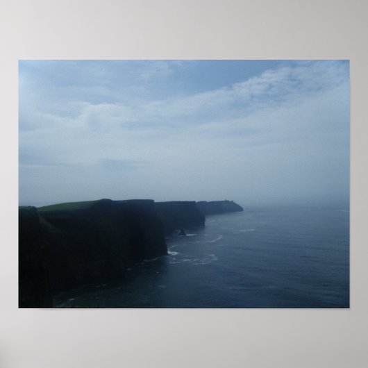 Poster des falaises de Moher (Devant)