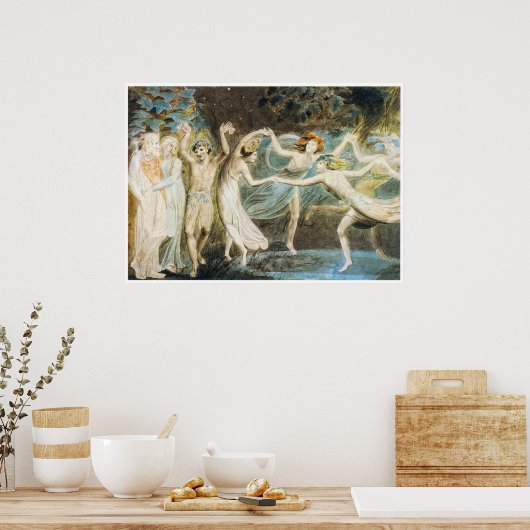 Poster des fées dansantes de William Blake (Cuisine)