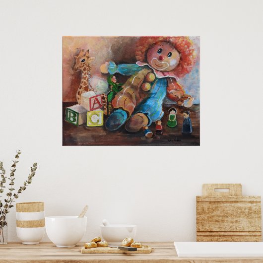 Poster des fées et des jouets (Cuisine)