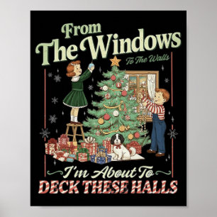 Poster Des fenêtres aux murs, je vais décorer ça