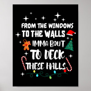 Poster Des fenêtres aux murs, je vais décorer ceci