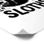 Poster Des Fentes À Balancer S'Accrochent Là Sticker (Coin)
