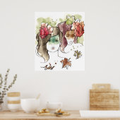 Poster des filles d'automne (Cuisine)