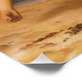 Poster Des Filles Grecques Ramassent Des Galets Par Lord  (Coin)