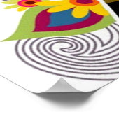 Poster des filles Silhouette dansantes (Coin)