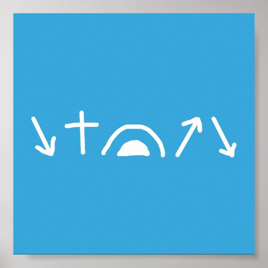 Poster des flèches évangéliques (Devant)