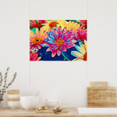 Poster des fleurs (Cuisine)