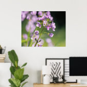 Poster des fleurs (Bureau à domicile)