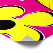 Poster des fleurs de la paix (Coin)