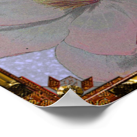 Poster des fleurs de Magnolia (Coin)