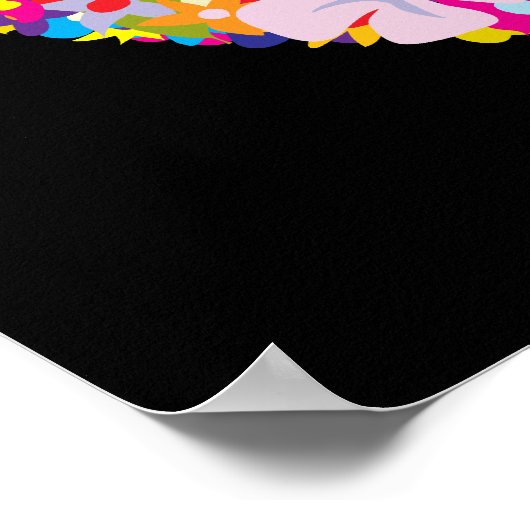 Poster des fleurs de paix (Coin)