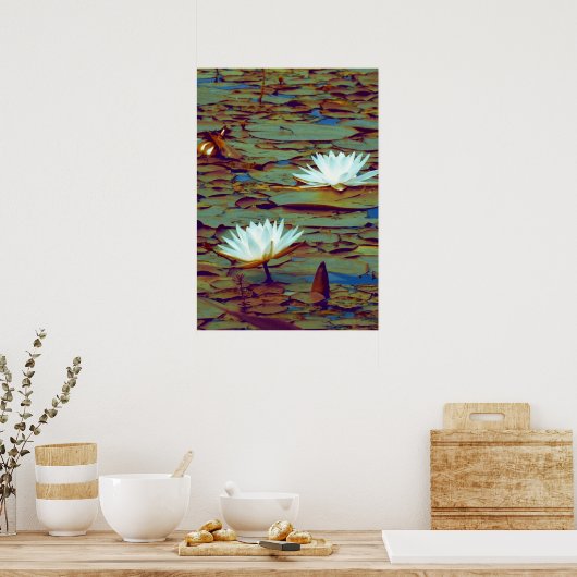 Poster des fleurs Lotus (Cuisine)