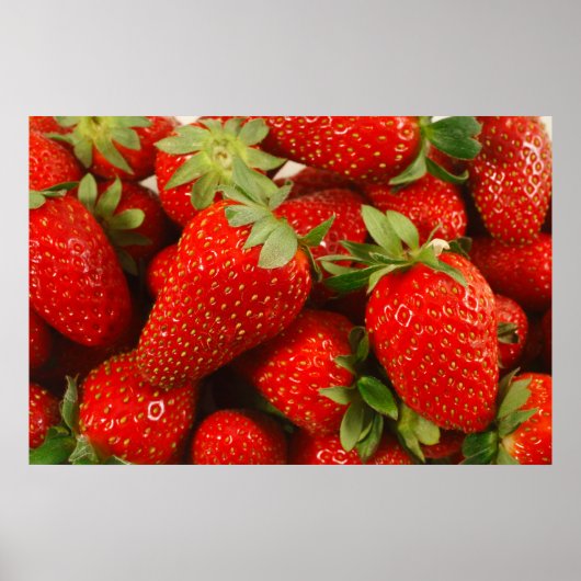 Poster des fraises (Devant)