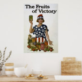 Poster des fruits de la victoire (Cuisine)