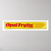 Poster des fruits de l'Opal (Devant)