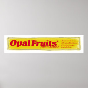 Poster des fruits de l'Opal