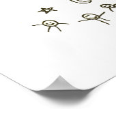 Poster Des gens heureux (Coin)