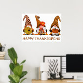 Poster des Gnomes de Thanksgiving (Bureau à domicile)