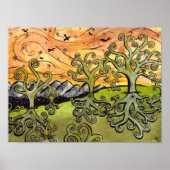 Poster des graines de moutarde Imprimer (Devant)