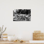 Poster des grands échecs (Cuisine)
