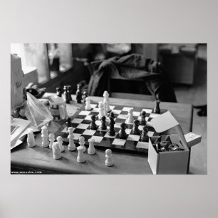 Poster des grands échecs