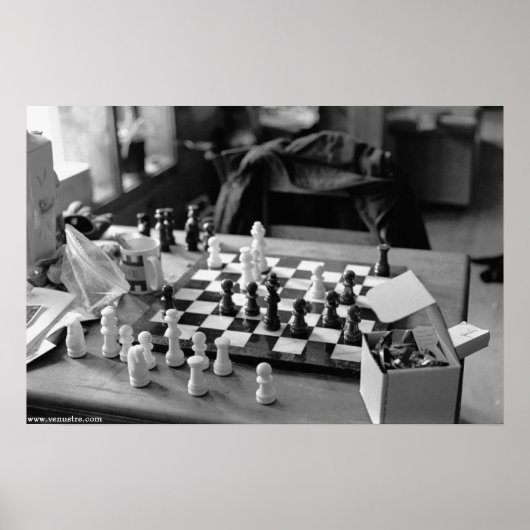 Poster des grands échecs (Devant)