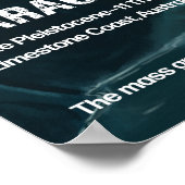 Poster des grottes de Naracoorte (Coin)