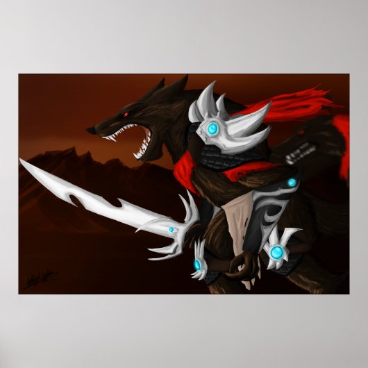 Poster des Guerriers Werewolf (Devant)