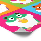 Poster des Hamsters Pop Art (Coin)