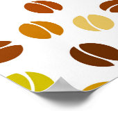 Poster des haricots de café (Coin)