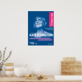 Poster des héros juifs LGBTQ - Kate Bornstein (Cuisine)