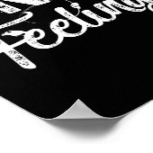 Poster Des Hommes Accrochés Sur Une Rangée De Sentiments (Coin)