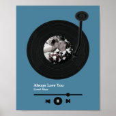 Poster des hommes du premier disque de musique de  (Devant)