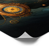 Poster des horloges Steampunk (Coin)