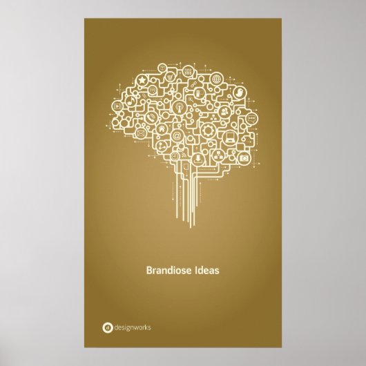 Poster des idées Brandiose 18" x 30" (Devant)