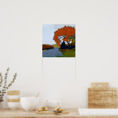 Poster des impressions de fin d'automne (Cuisine)