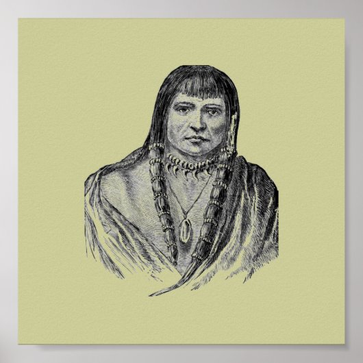 Poster des Indiens américains (Devant)