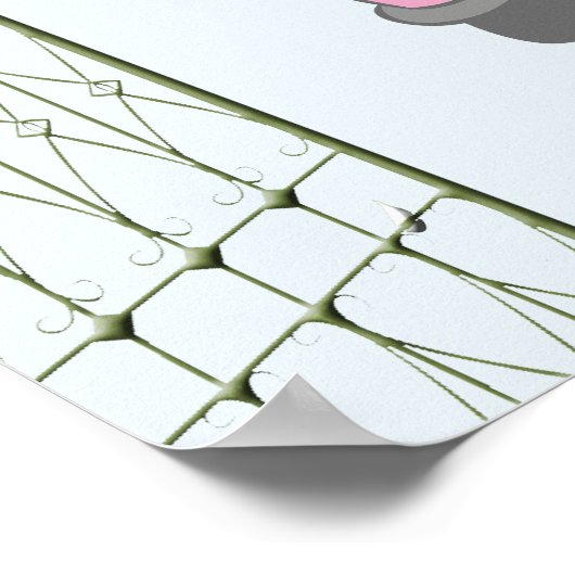 Poster des jeunes mariés (Coin)