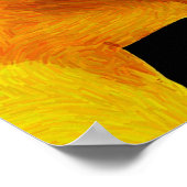 Poster des jonquilles impressionnistes William Wor (Coin)