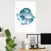 Poster des jours difficiles (24x36) (Bureau à domicile)