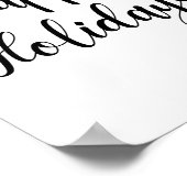 Poster des Joyeuses Fêtes (Coin)