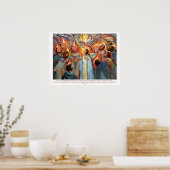 Poster des langues de la Pentecôte (Cuisine)