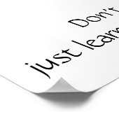 Poster des leçons de la vie (Coin)