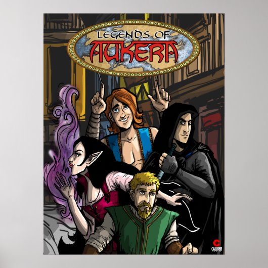 Poster des légendes d'Aukera (Devant)