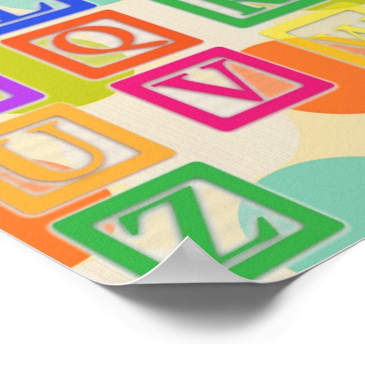 Poster des lettres de blocage (Coin)