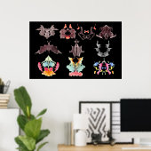 Poster des lots d'encre Rorschach (Bureau à domicile)