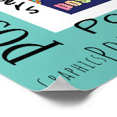 Poster des Lunettes de vue amusantes Art (Coin)